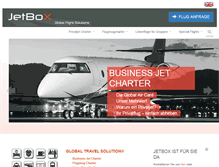 Tablet Screenshot of jetbox.de